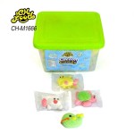 Custom Cute Marine Animal Fish and Turtles Shaped Marshmallow Candy Wholesale and OEM Cartoon Shape Halal Sweets Cotton Candy