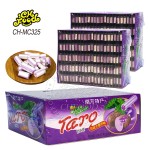 Manufacturer Custom Soft Chewy Taro Milk Candy Wholesale Halal Candy Sweets