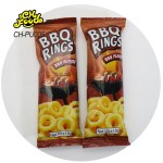 Wholesale Savory and Crispy  BBQ Rings Puffed Food Snack Halal for Kids