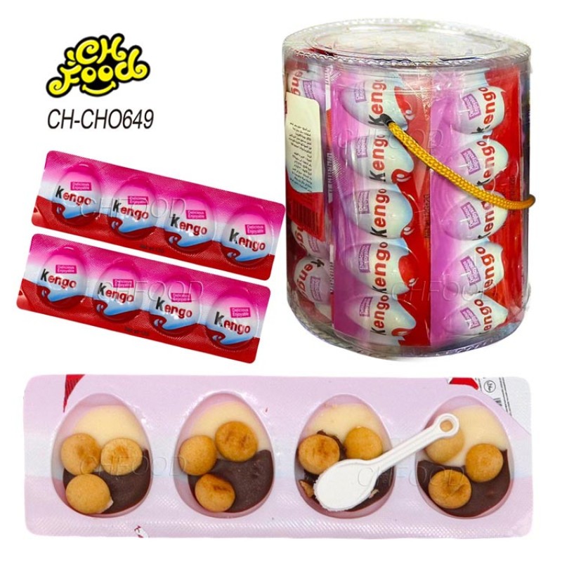 5 in 1 Mini Chocolate Dinosaur Egg Biscuit Ball