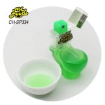 Wholesale Low MOQ Toilet Shape Bottle Sour Fruit Flavor Liquid Spray Candy Sweets for Kids