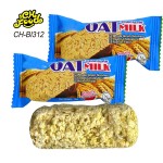 OAT BARS Original Taste Strawberry and Vanilla Flavour Instant Oat Candy OEM Oat Milk Chocolate bar