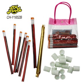Wholesale and Custom Fruit Flavor Pencil Tablet Hard Candy Sweets