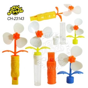 Cheap Plastic Windmill Flower Whistle Toy