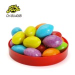 Manufacturer Wholesale OEM Fruit Flavor Olive-shaped  Bubble Gum Halal Chewing Gum Candy Sweets
