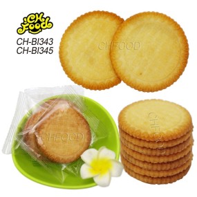 Wholesale Hot Selling Banana and Pineapple Flavor Crisp Biscuit Custom Halal Snack Food Sweets Cookies Kids Breakfast Biscuit