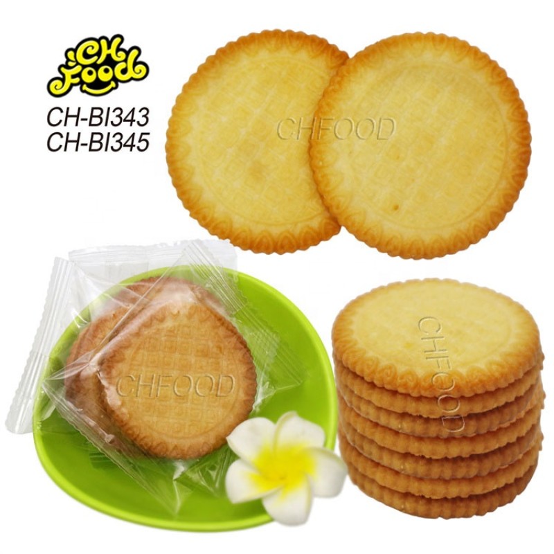 Wholesale Hot Selling Banana and Pineapple Flavor Crisp Biscuit Custom Halal Snack Food Sweets Cookies Kids Breakfast Biscuit