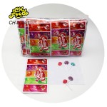 Custom 5 Fruit Flavor Mini Lollipop Halal Hard Candy Sweets