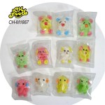 Custom Cute 3D Animal Elephant Dog Mouse Shaped Marshmallow Candy Wholesale and OEM Cartoon Shape Halal Sweets Cotton Candy