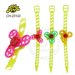 New Small Cheap Plastic Fidget Spinner Watch Toy for Kids