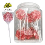 Star Shape Twist Rainbow Lollipop Starlight Candy