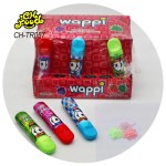 Hot Selling New Mixed Fruit Flavor Sour Powder Candy in Funny Bottle Wholesale and OEM Kids Candy Toy