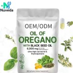 Fish Oil Softgel Capsules - Digestive Health Black Seed Oil Custom Supplement