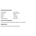 Pigment Yellow 1 Factory - Fast Yellow G CI 11680 Manufacturer