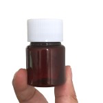 Medicine Bottle Factory - 30ml Brown Plastic Capsule