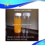 PET Juice Bottle Factory - 400ml Plastic Bottle Supplier