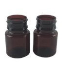 Medicine Bottle Factory - 30ml Brown Plastic Capsule