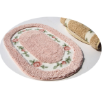 Bath Mat Factory - Microfibre Roses Bath Mat Supplier