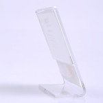 Acrylic Sign Holder Manufacturer - L Shape Menu Holder