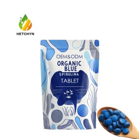 Blue Spirulina Powder Factory - 1kg Phycocyanin 250mg Tablets Private Label