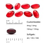 Astaxanthin Capsules Manufacturer - 180 Softgels 12mg Halal Sports Supplements