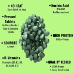 Spirulina Extract Tablets Factory - 250mg-500mg Green Powder Vitamin