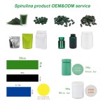 Spirulina Capsules Supplier - 500mg 60-Capsules Food Grade Vacuum