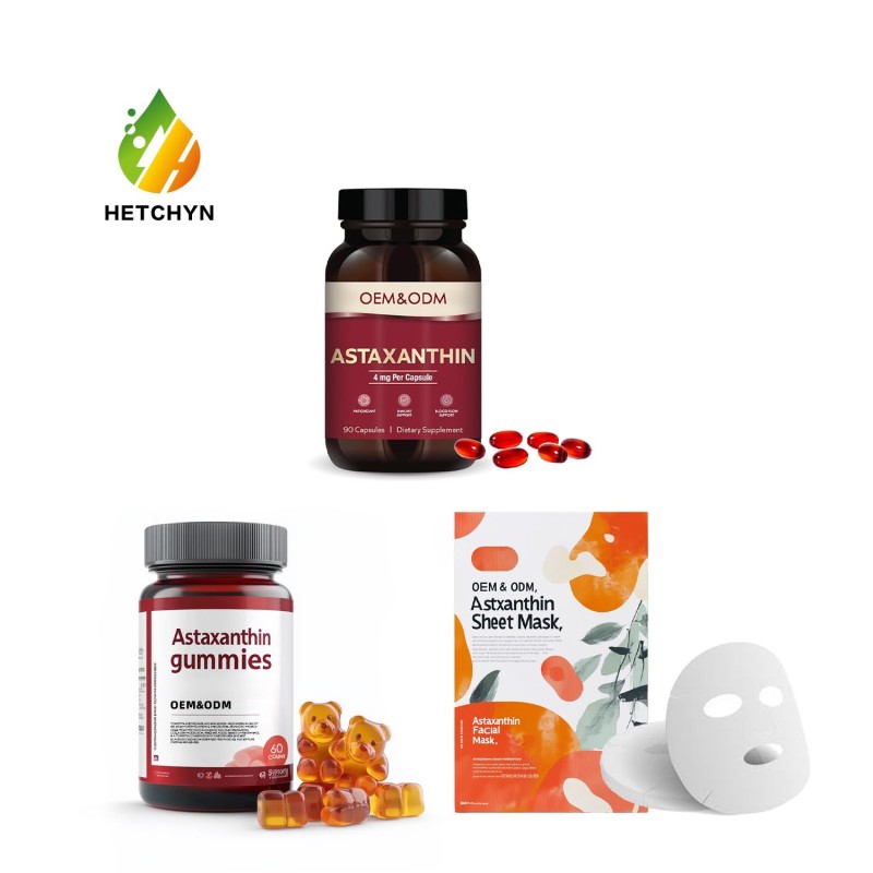 Astaxanthin Gummies Supplier - Halal Certified Women's Vitamins Skincare