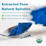 Spirulina Powder Factory - Green Spray Dried E18 Phycocyanin Custom