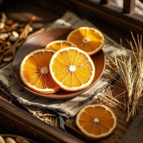 Orange Slices Factory - Freeze-Dried Natural Syrup Bulk