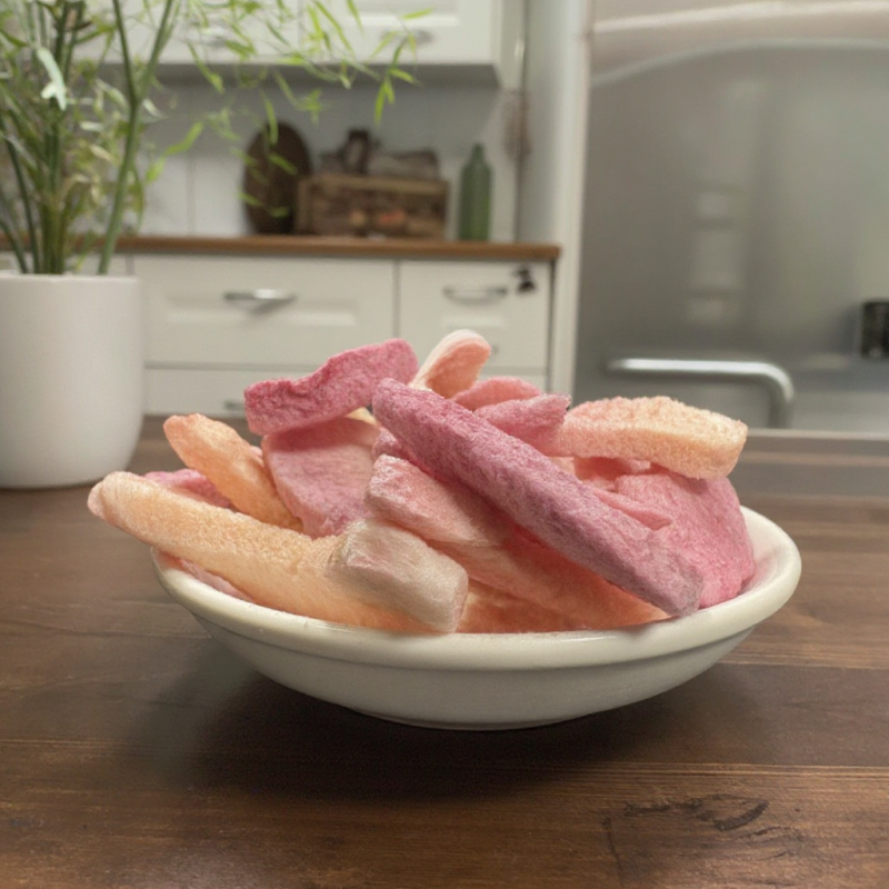 Peach Snack Factory - Freeze-Dried Cube Shaped Water Date