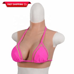 Fake Breast Manufacturer - High Collar Realistic Silicone
