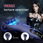Men's LED Display Finger Masturbator Cup with Vibration Testicular Massager Sex Toys Box for Male Masturbation Stimulation
