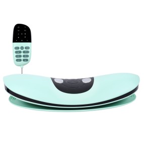 Smart Lumbar Massager with Electric Heating Vibration Wireless Remote Control Waist Cushion Air Compress Lumbar Support Device