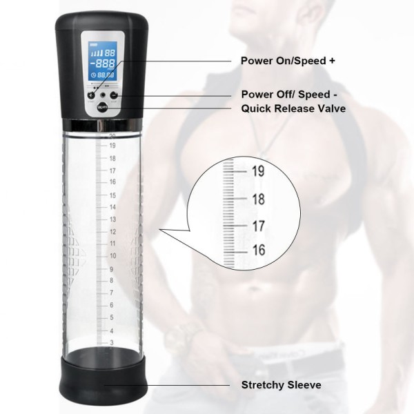 Electric Vacuum Pump Penis Extender Male Sex Product for Penis Enlargement Sex Toys Dildo Masturbators Sex Toy Box for Male