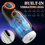 Fully Automatic Sucking Telescoping Masturbation Cup for Male 10 Frequency Vibration Masturbation Cup for Male Sex Toy