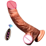 Roman Emperor  Real Skin  Feel Female Masturbation Dildo Vibrator Big Penis Silicone Sex Toy with Liquid Silicone Material