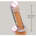 Cross Border Safer Sex Products Hot Male Penile Traction Stretching Appliance Metal Support Phallus Correction Toys