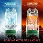 Fully Waterproof IPX7 Automatic Man Stroker Machines Vacuum Pump Thrusting Rotating Sucking Cup Electric Male Masturbators