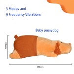 Female Electric Automatic Telescopic Retractable Vibrator Remote Control Hidden Heating Dildo Free Hand Masturbation Plush Toys