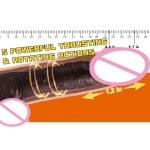 Application Control Remote Control Stretch Swing Realistic Dildo Vibration Female Thrust Heating Vibrator Dildo Adult Sex Toy