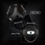 Men's Adult Butterfly Design Cock Ring Vibrator Delay Ejaculation Adult Sex Toy Rubber Male Products