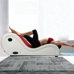 2025 New Style White and Red PU Leather Making Love Position Lounge S Shape Sex Furniture Tantra Chair for Couples love Sofa