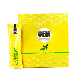 Genuine Original 2025 Hot Spot Men's Royal King Honey High Quality Organic Royal Jelly Wholesale OEM Sex Products