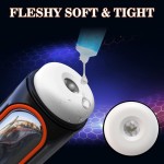 Fully Automatic Sucking Telescoping Masturbation Cup for Male 10 Frequency Vibration Masturbation Cup for Male Sex Toy
