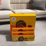 Wholesale Chocolate Boxes for Royal Organic Honey Candies Packaging with Gold Foil Embossing Adult Products