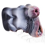 Fantasy Zebra Style Male Masturbator Artificial Vagina Anal Silicone Vaginal Pocket Pussy for Men Masturbator Cup Sex Toys
