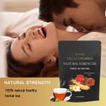 Natural Chinese Herbal Men's Vitality Energy Tea Maca Root Ginseng Wolfberry Fertility Tea Kidney Nourishing Detox Tea