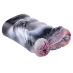 Fantasy Zebra Style Male Masturbator Artificial Vagina Anal Silicone Vaginal Pocket Pussy for Men Masturbator Cup Sex Toys