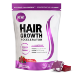 Women's Hair Growth Vitamin Chewable Gummies  Amazon Factory Wholesale Nutritious Hairgrowth Supplement Hard